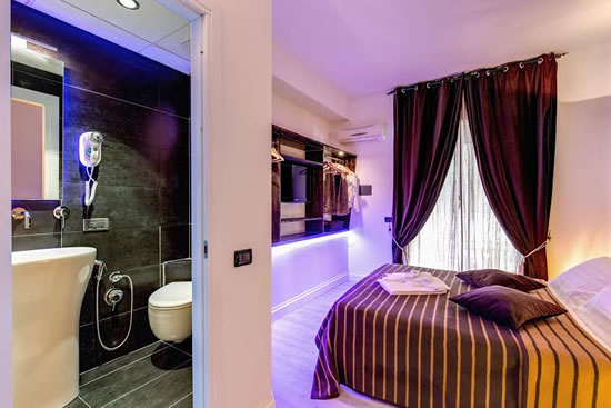 Foto camere per day use in  hotel a Roma.