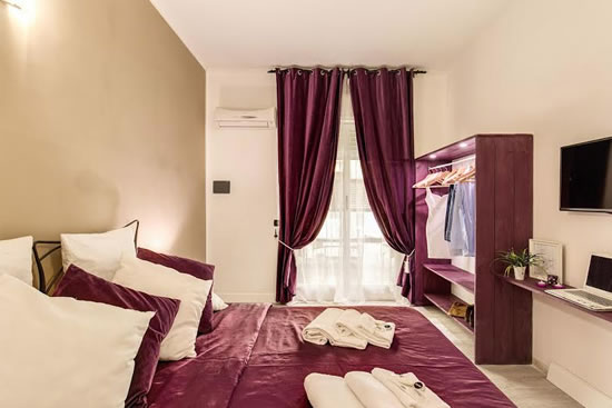 Foto camere per day use in  hotel a Roma.